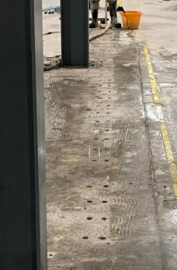 Core Drill and Fill Removing Old Rack Fixings the Right Way