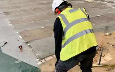 Cleaning Up Warehouse Floors with Core Drill & Fill